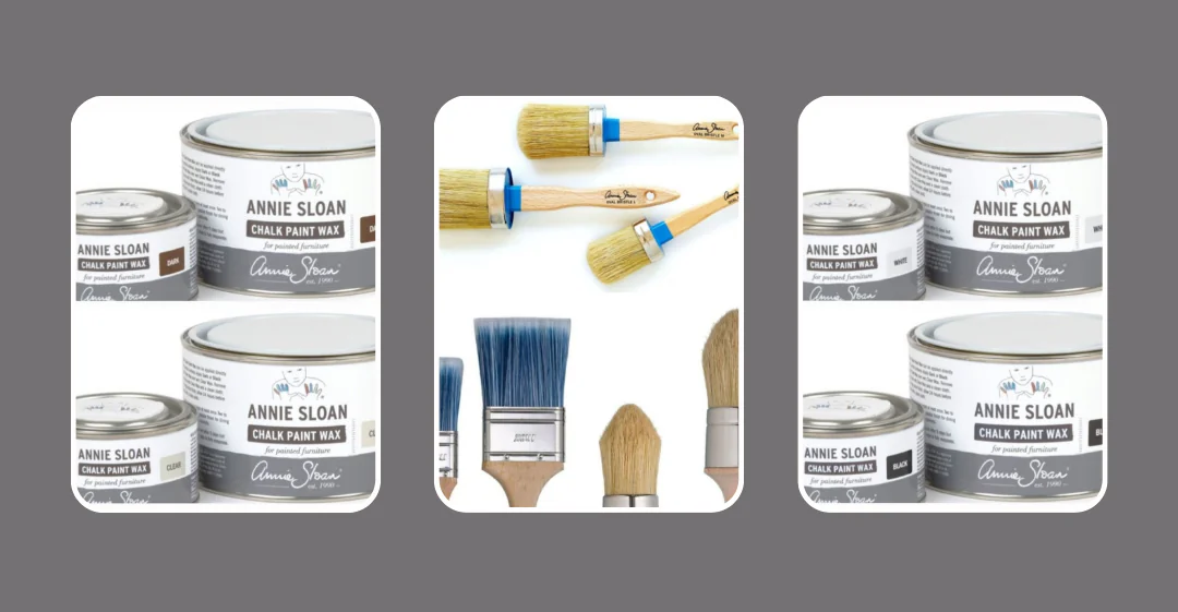 ANNIE SLOAN CHALK PAINT®️ WAXES AND BRUSHES