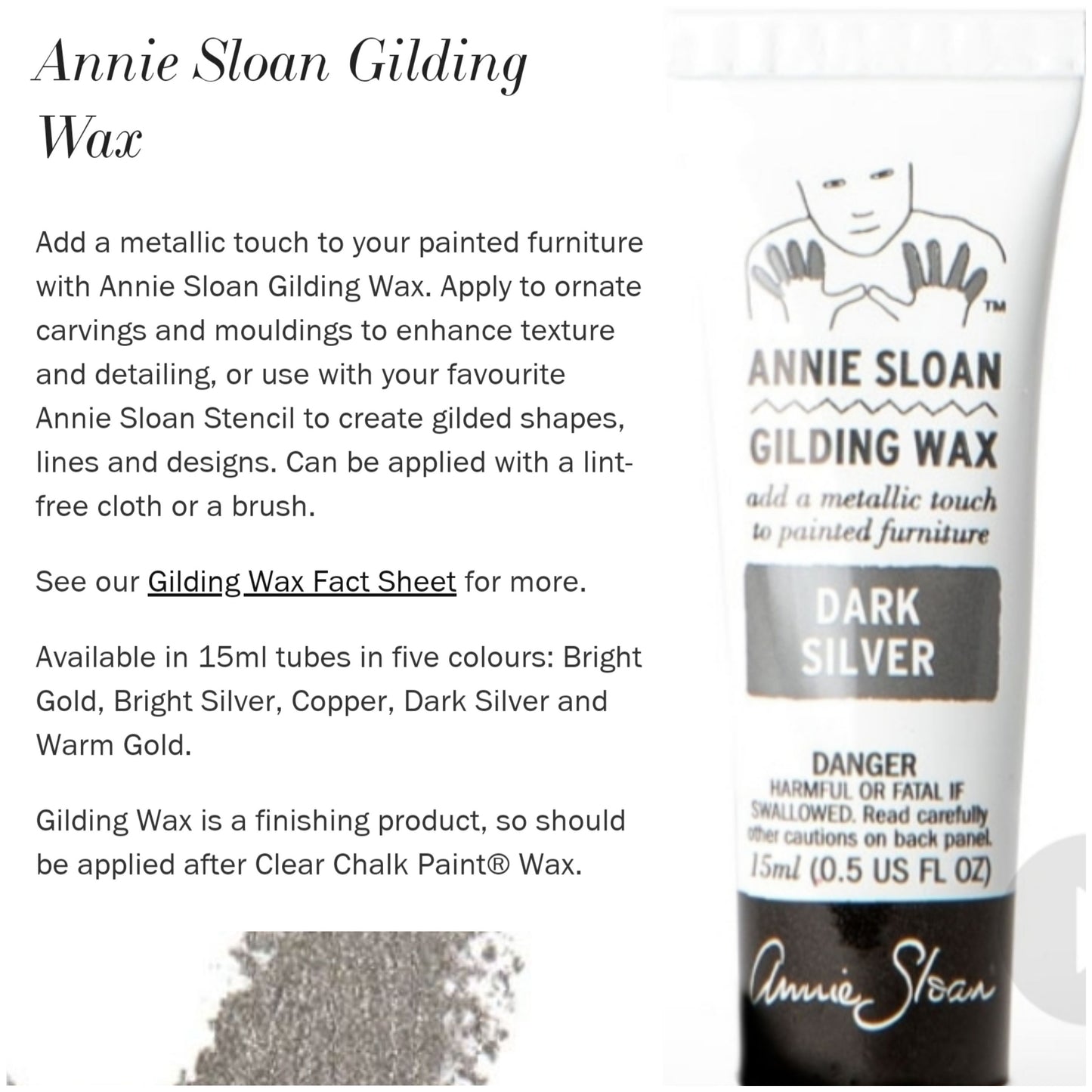 ANNIE SLOAN GILDING WAX