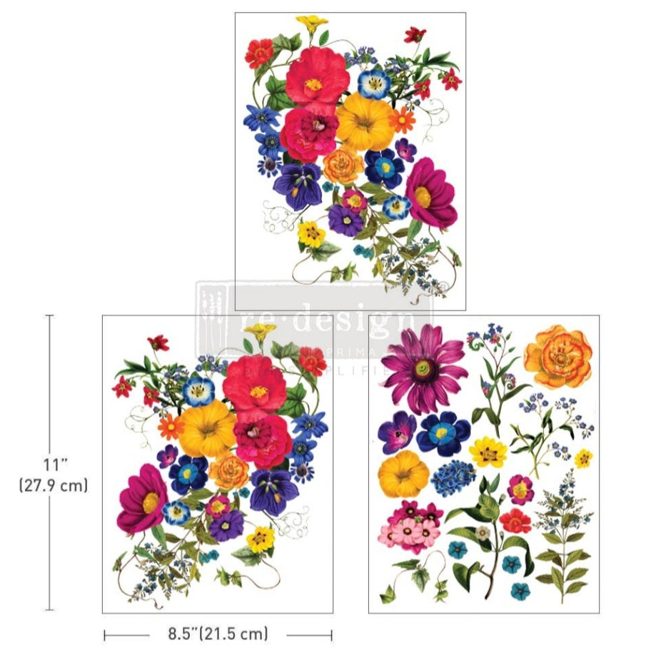 MIDDY DECOR TRANSFER® – FLORAL KISS