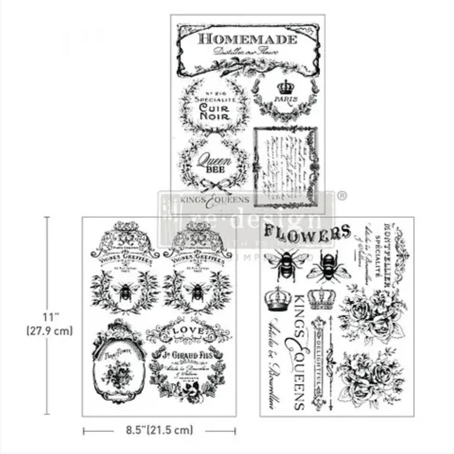 MIDDY DECOR TRANSFER® – FRENCH LABELS