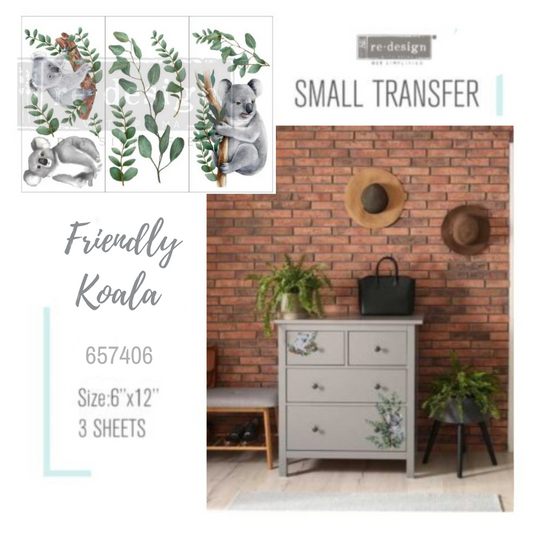 SMALL DECOR TRANSFER® - FRIENDLY KOALA