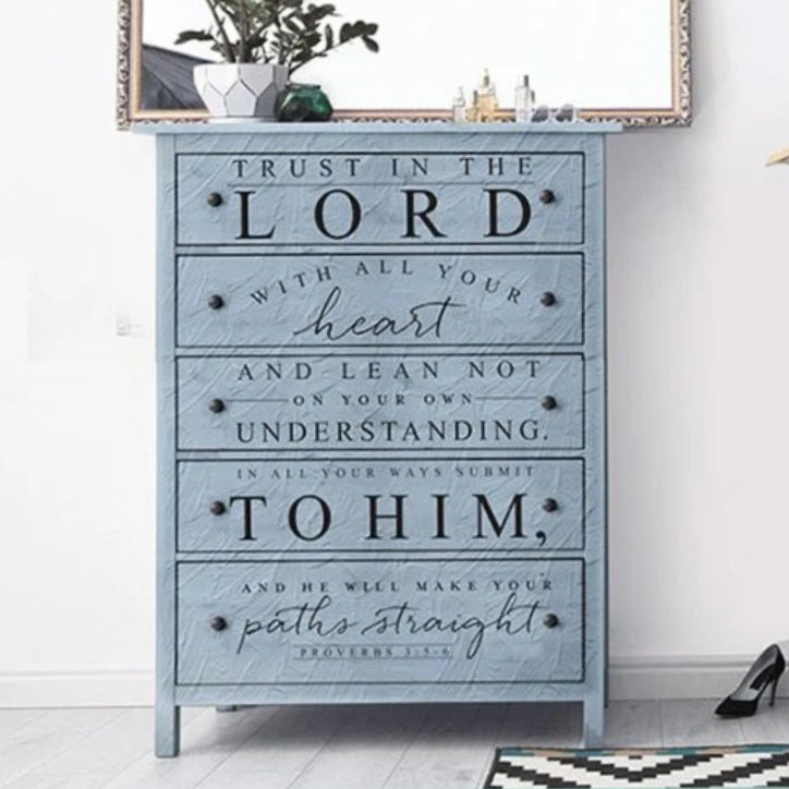 DECOR TRANSFER® - TRUST IN THE LORD