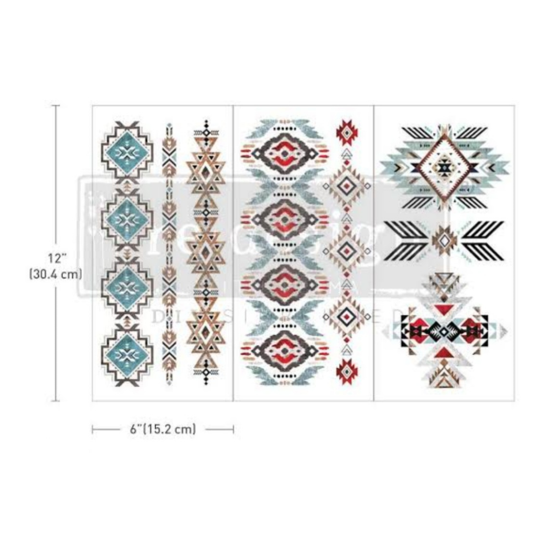 SMALL DECOR TRANSFER® - SOMETHING TRIBAL