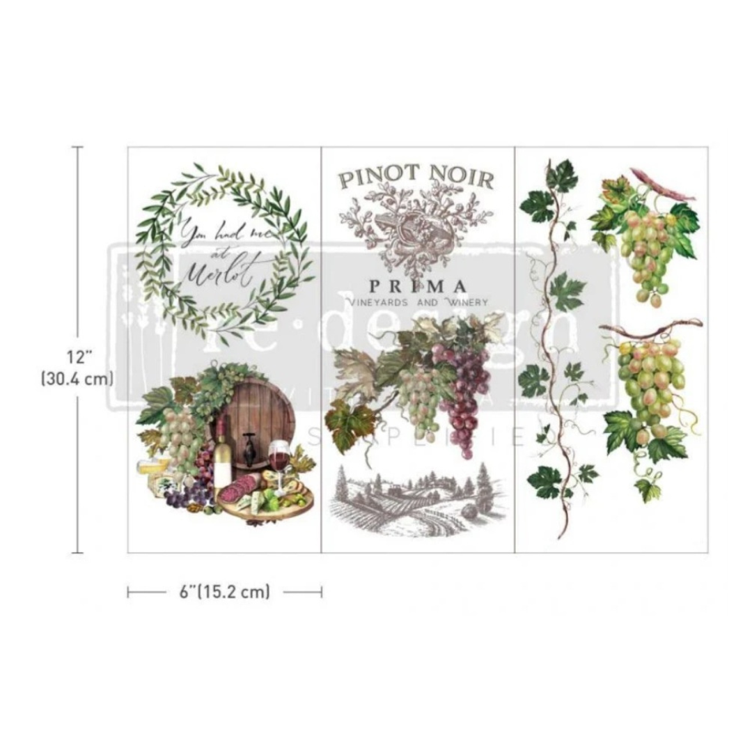 SMALL DECOR TRANSFER® - WINE