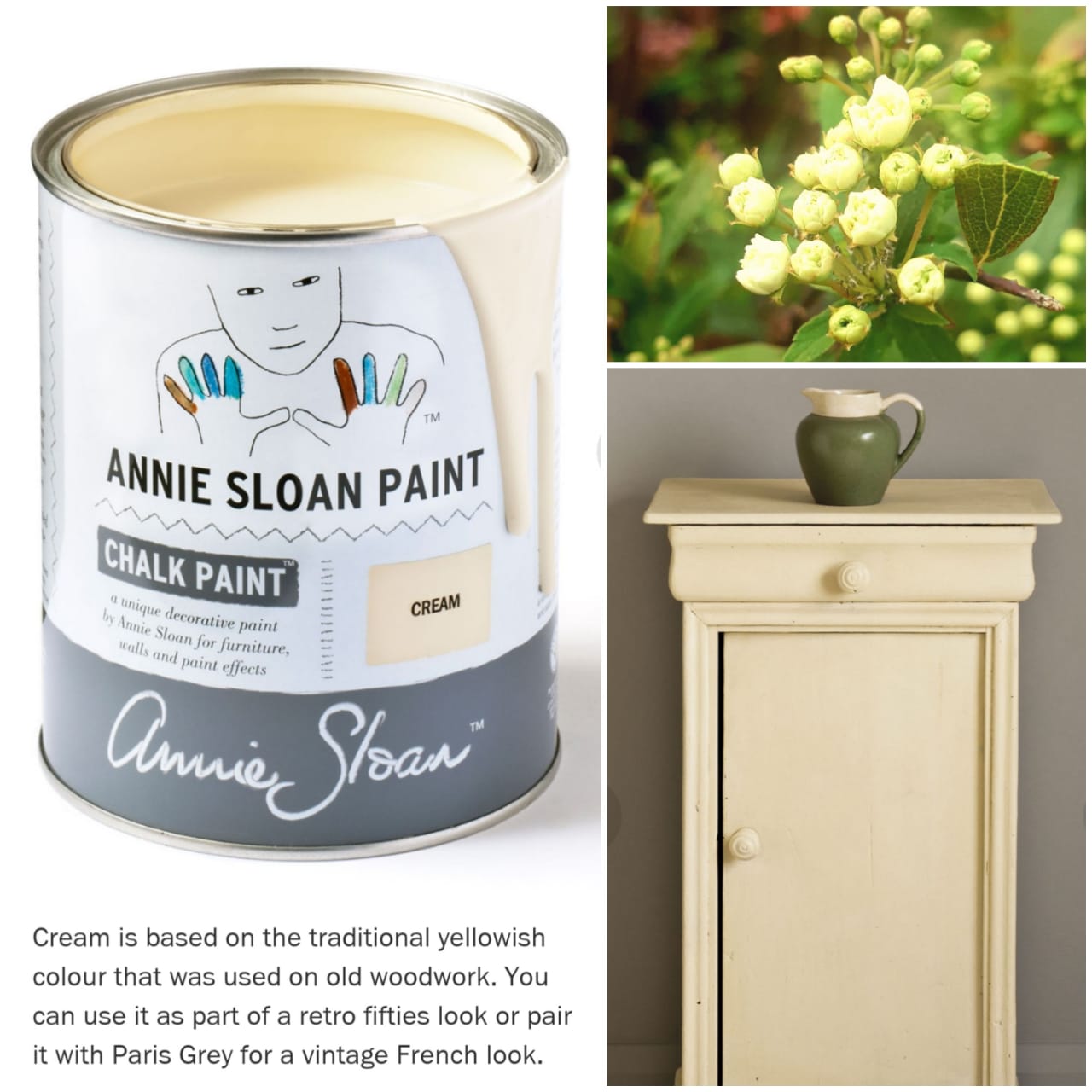 ANNIE SLOAN CHALK PAINT®️ CREAM