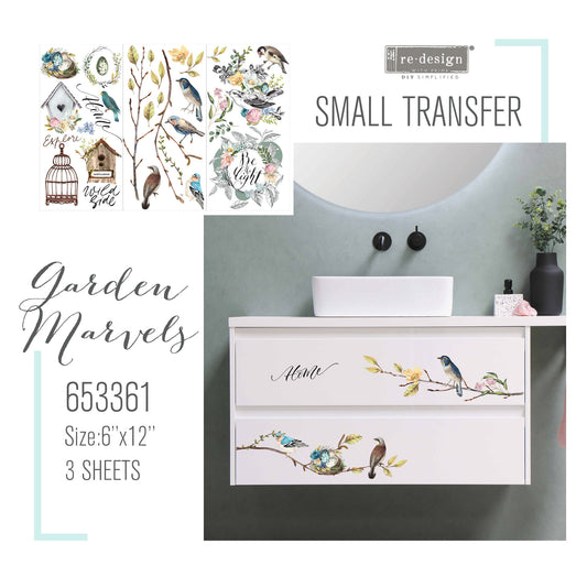 SMALL DECOR TRANSFER® - GARDEN MARVELS