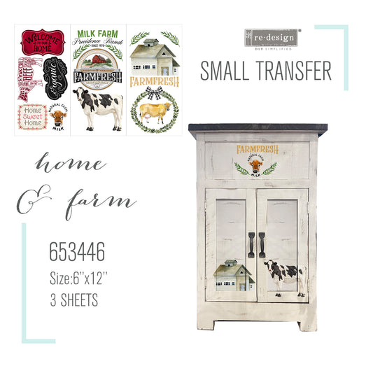 SMALL DECOR TRANSFER® - HOME AND FARM